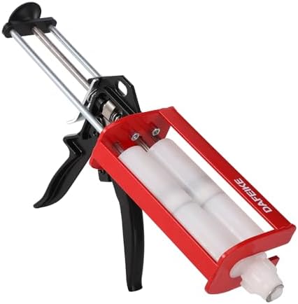 400 ml Epoxy Gun Dual Component Caulking Gun Manual Double Cartridge Caulk Gu...