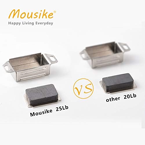 Mousike Cabinet Magnets 30lb Strong Catch for Kitchen Cupboard Door 20Pack