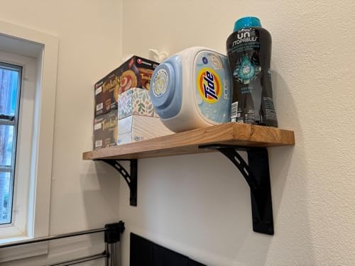 12 inch x 10 inchHeavy Duty Shelf Brackets , Metal Mantel Brackets (Set of 2)...