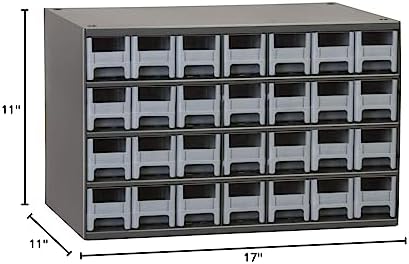 Akro-Mils Steel Garage Storage Cabinet, Small Parts Organizer Metal Cabinet f...