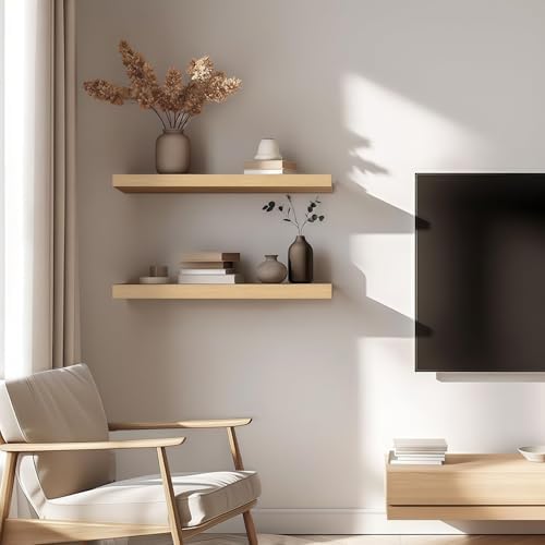 8pcs Wall Shelf Brackets Heavy Duty Floating Shelf Bracket Hidden,Invisible B...