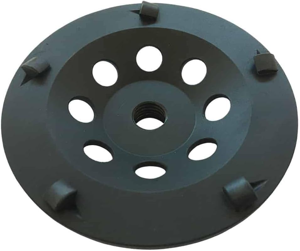4.5" PCD Grinding Wheel for Epoxy, Glue, Mastic Removal, 5 PCD Segments