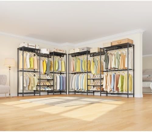 VIPEK X3S Expandable Closet System, Heavy Duty Freestanding Closet Organizer ...