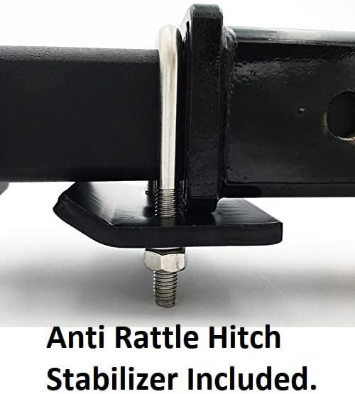 LEDIN 36" Lx3 Hx3 W Towing Hitch Step Bar 2" Receiver Black 3"...