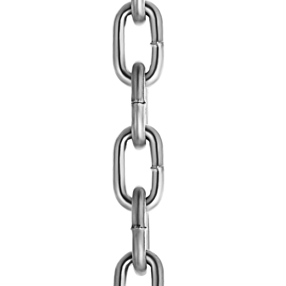 VEVOR Grade 30 Chain 3/16 Inch by 100Ft Length Grade 30 Proof Coil Chain Zinc...