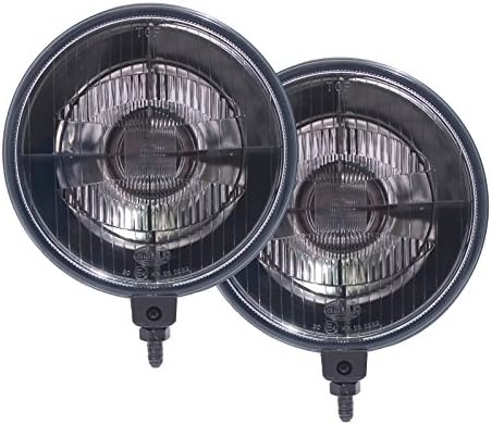 Hella Black Magic 500 Halogen Series Driving Lamp Kit - Performance High Beam...