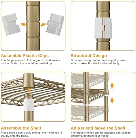 Ulif E7 Garment Rack, Heavy Duty Clothes Storage System with Extendable Rod