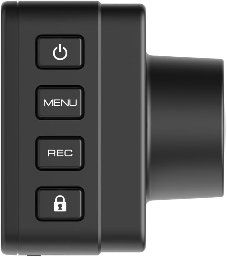 KENWOOD DRV-A610WDP Dash Cam Front and Rear with GPS, 4K/2K Dash Camera for C...