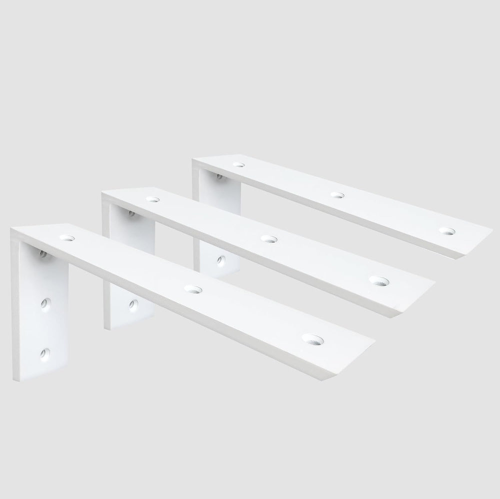 WINKER Countertop Support Bracket 3 Pack Heavy Duty 3/8" Thick Hidden L ...