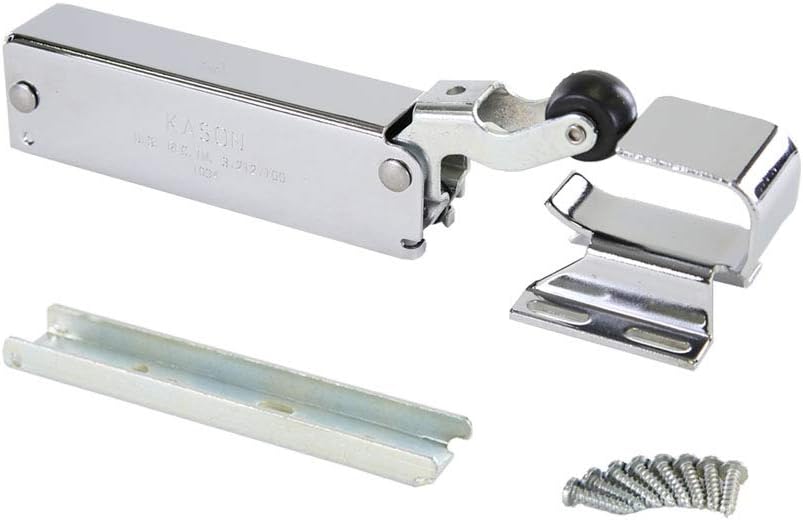 Kason 1094 SureClose Hydraulic Door Closer and Hook, Concealed Mounting, Adju...