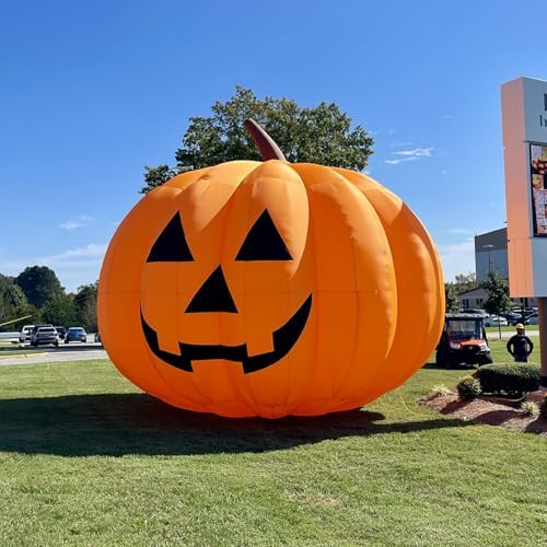 Giant 26Ft Halloween Inflatables Pumpkin Decorations, Blow Up Yard Decoration...