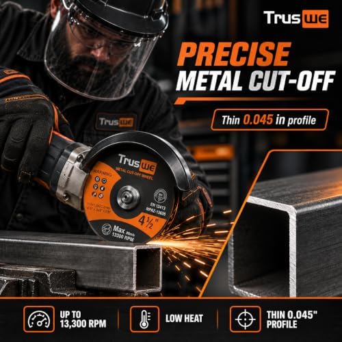 208 Pack Cut Off Wheels - 4 1/2 Inch Metal and Stainless Steel Cutting Wheel ...