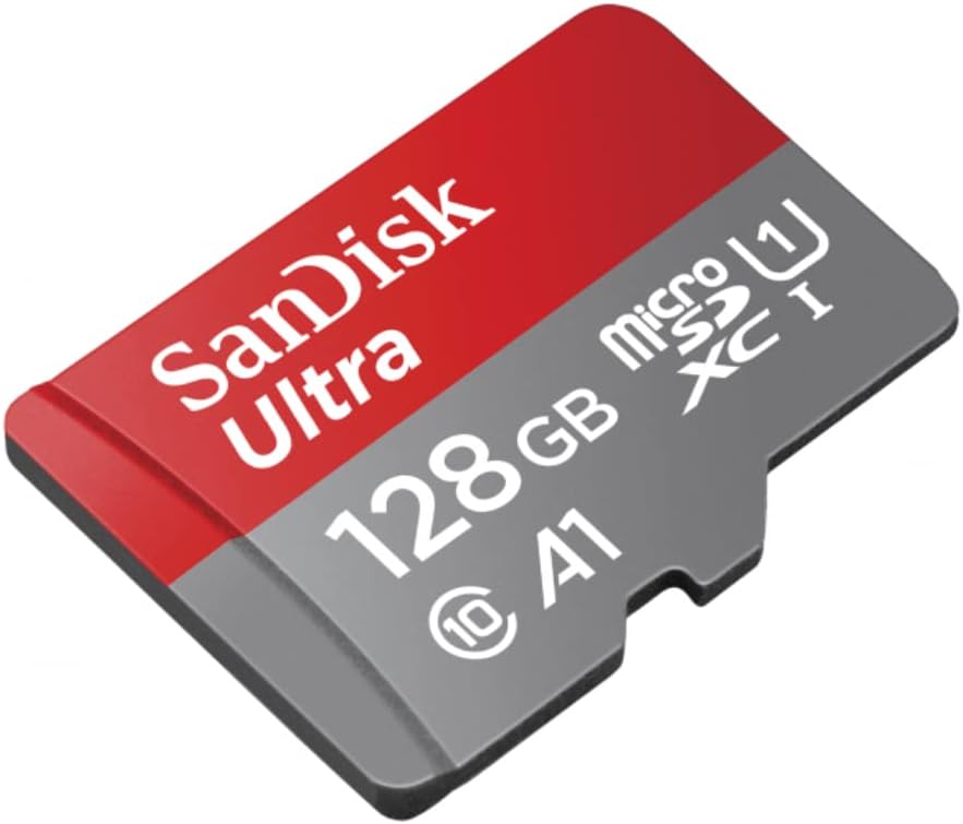 SanDisk 128GB Ultra microSDXC UHS-I Memory Card - Up to 140 MB/s, C10, U1, Fu...