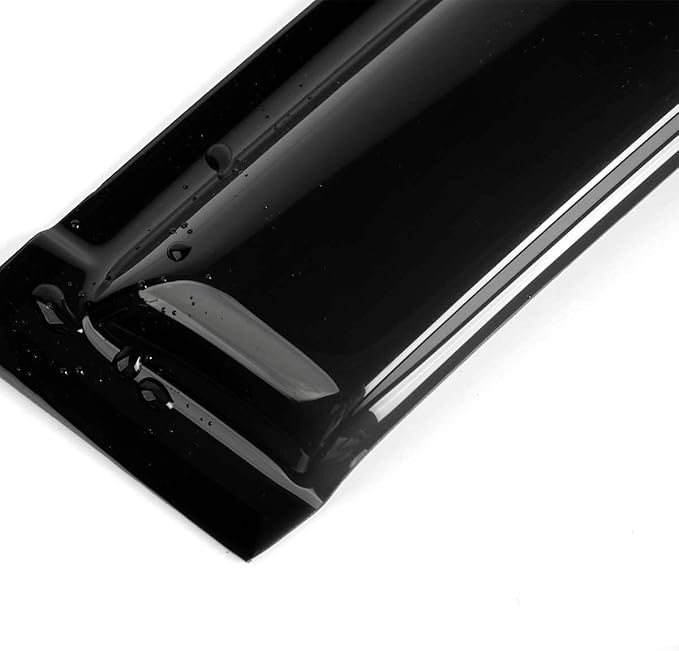 94539 Side Window Wind Deflector, Dark Smoke Window Visor fit (4pcs)