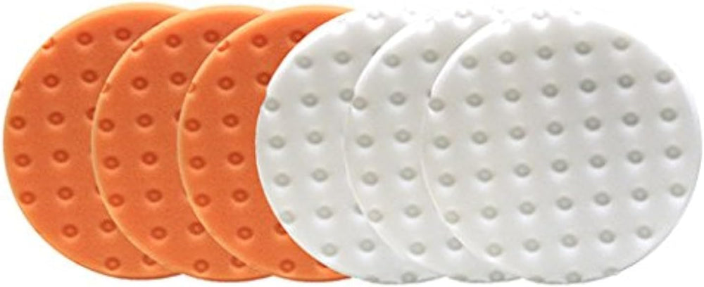 Smart Foam Pads Dual Action 5.5 inch Cut and Polish Combo | Perform 2-Step