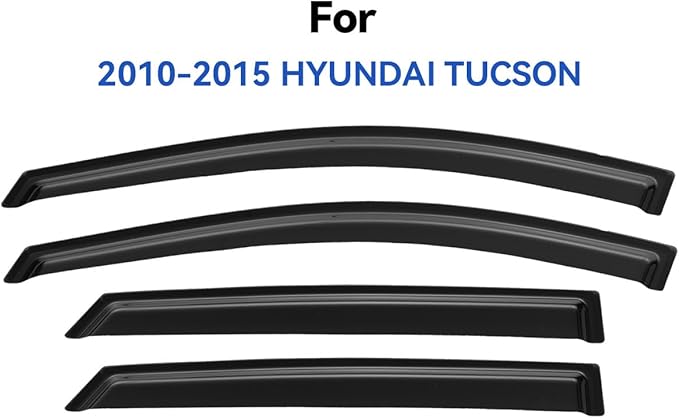Window Visors Rain Guards for 2010 2011 2012 2013 2014 2015 Hyundai Tucson