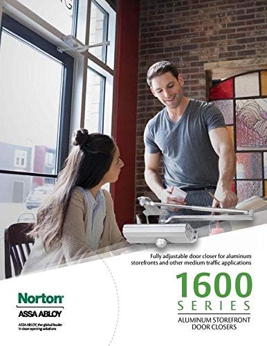 Norton 1604BC Series Door Closer, Tri-Style® (Regular, top jamb, or Parallel ...