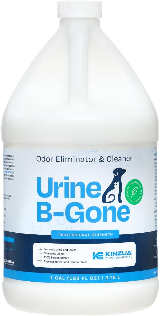 KINZUA ENVIRONMENTAL Urine B-Gone, Professional Enzyme Odor Eliminator & Pet