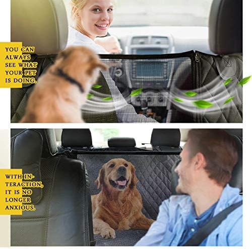 Vailge Dog Car Seat Cover for Back Seat, 100% Waterproof Back Seat Pet Cover ...