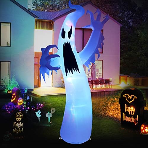 Sizonjoy 12 Ft Giant Halloween Inflatable Ghost, Blow Up Halloween Decoration...