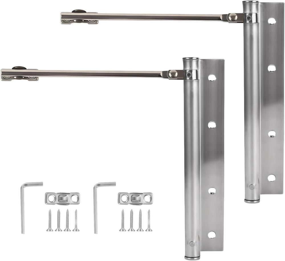 2 Pack Automatic Door Closer for Home Easy to Install | Safety Spring Door Cl...