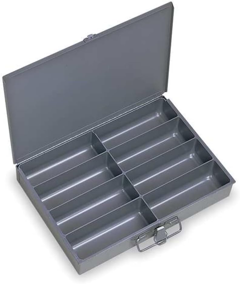 Durham 213-95-IND Gray Cold Rolled Steel Individual Small Scoop Box, 13-3/8&q...