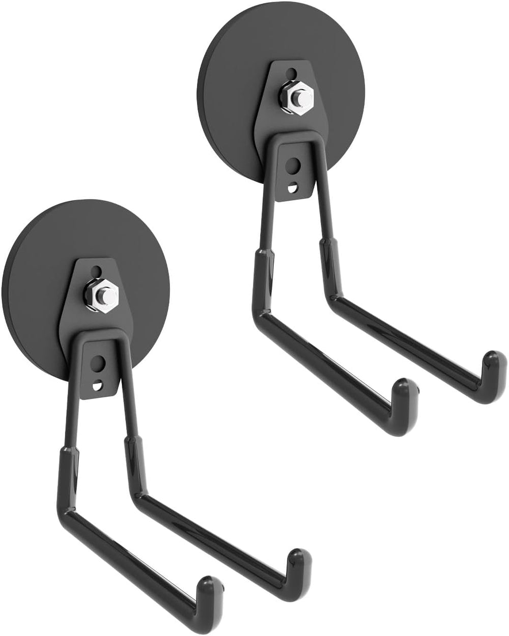 Large Strong Magnetic Hooks, Heavy Duty Magnet Hook, Heavy Duty Storage (2 Pack)