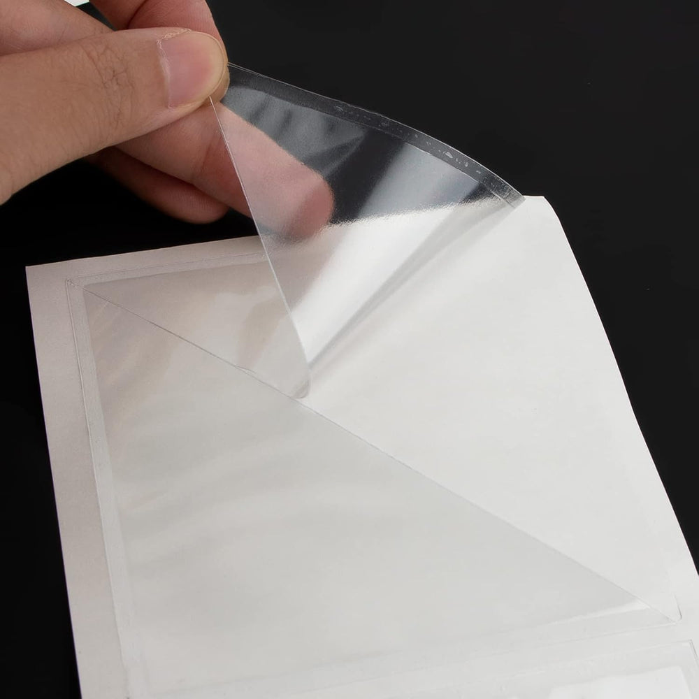 Lineco Self-Adhesive Polypropylene Mounting Corners, 3 Inch, 100 PCS