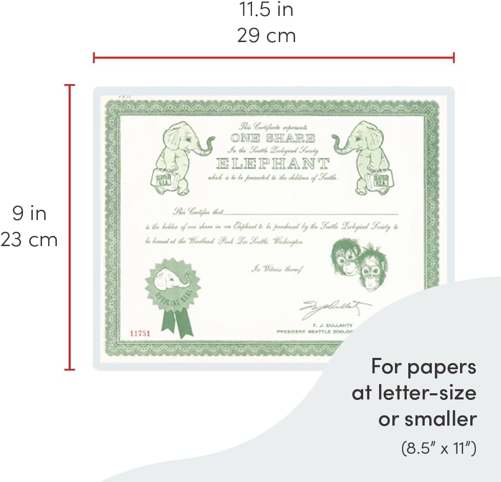 3 Mil Laminating Pouches with Rounded Corners | Letter Size | 9 in. x 11-1/2 ...