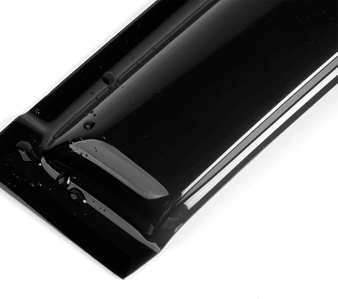 4pcs Original Shatterproof Outside Mount Style Sun Rain Guard Shields Side