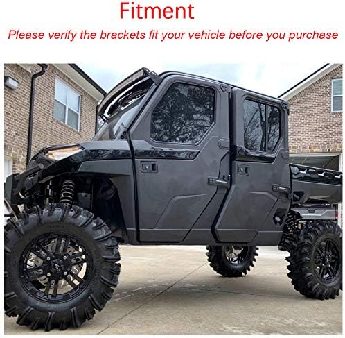 Wsays 50" 288W Light Bar Kit Fit for Polaris Ranger 1000 900 570 Fullsize