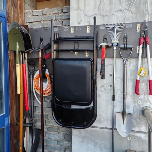 3-H Heavy Duty Garage Hooks, 31 Pack Wall Storage Organizer,Black