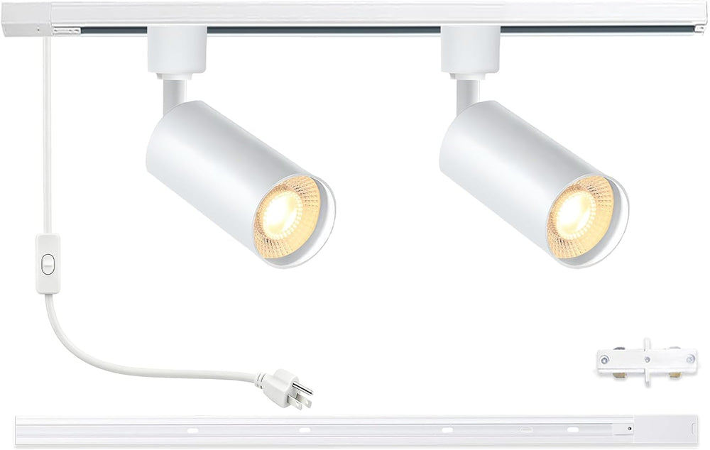 Plug in LED Track Lighting Kit H Type 3CCT 2PCS 10W White
