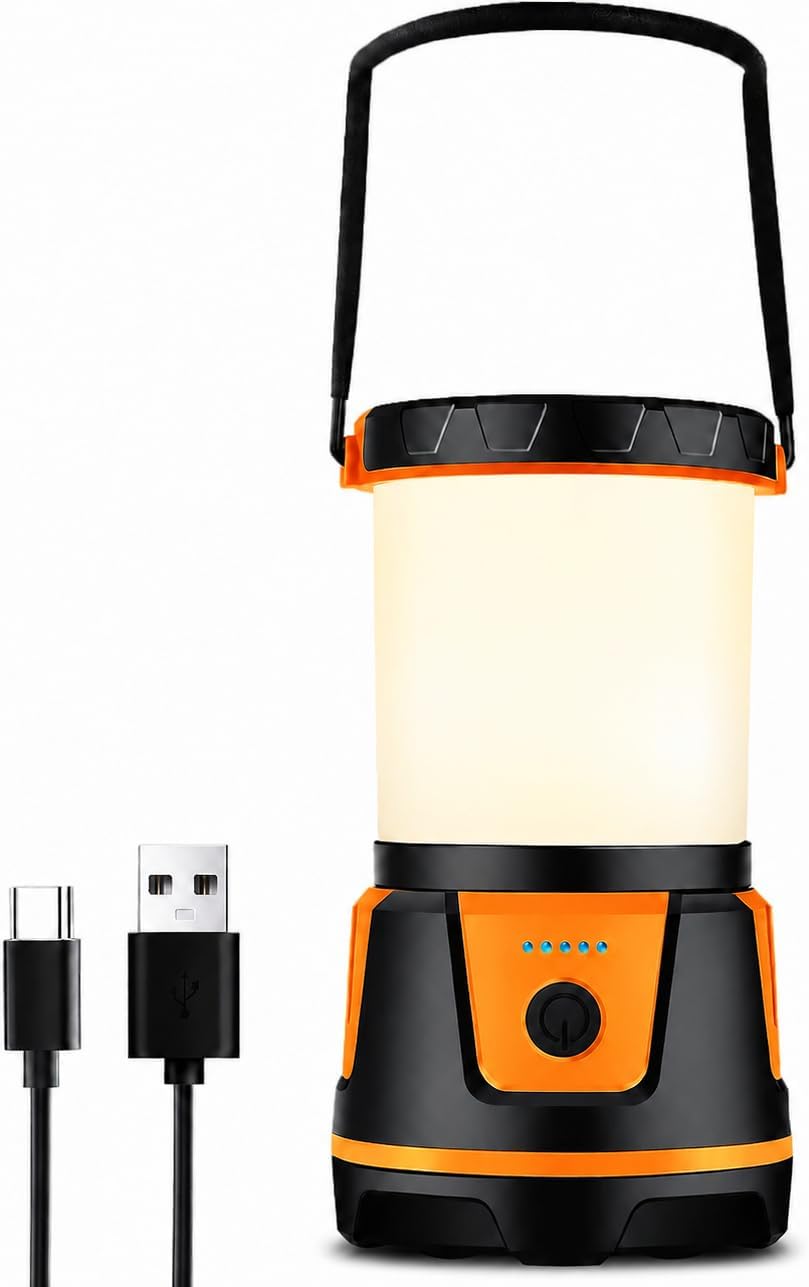 Rechargeable Emergency Light for Home Power Outages Hurricane Light