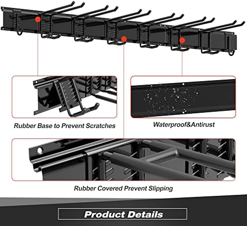 Sttoraboks Garage Wall Organizer, Heavy Duty Tool Hangers for Garage Wall wit...
