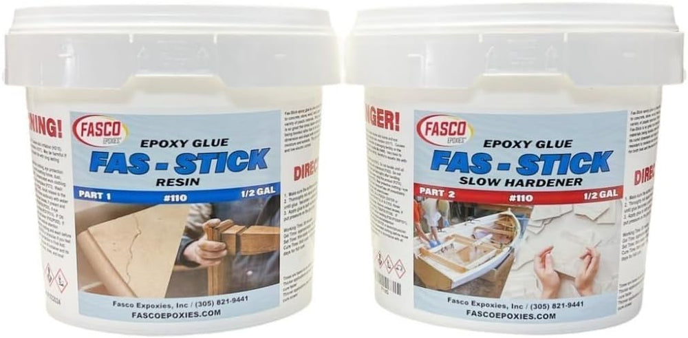 110 Industrial Epoxy Glue Gallon Kit – 1:1 Waterproof Structural Adhesive for...