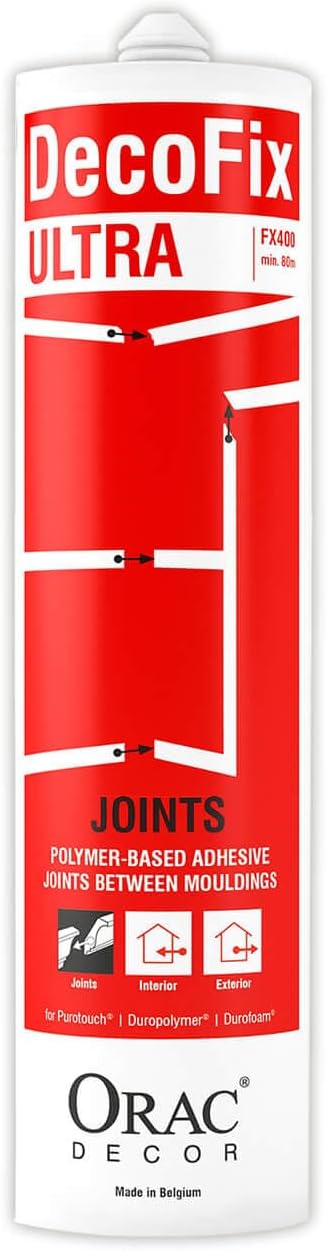 Orac Decor FX400 DecoFix Ultra Adhesive Cartridge - for Joints 9.13 oz (270 m...