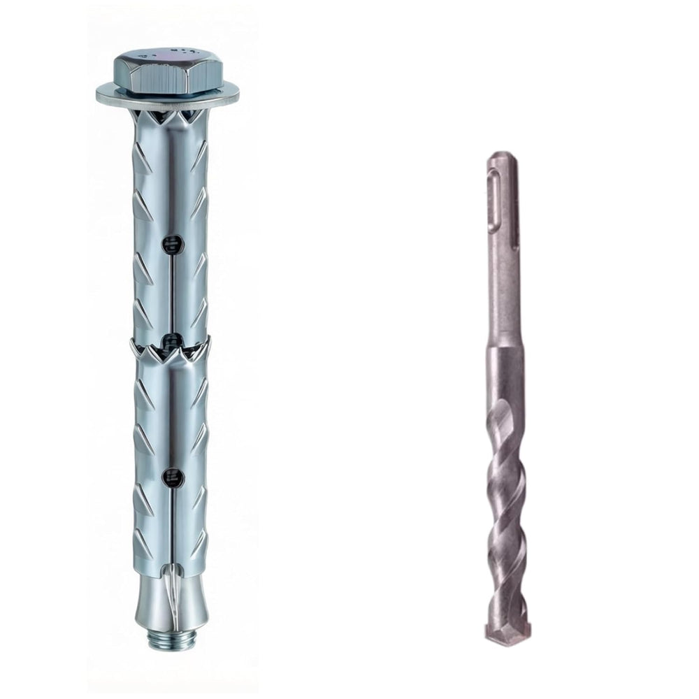 5/16 × 3inch Hex Heavy-Duty Hollow-Wall Anchors, 25-Pack 5/16-inch thread, 0....