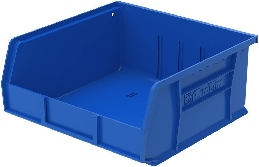 Akro-Mils 30235 AkroBins Plastic Storage Bins, 11"x11"x5", Blu...