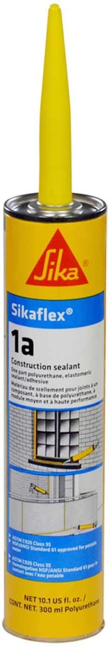 Sikaflex 1a Polyurethane Sealant Kit, Black, Pack of 12