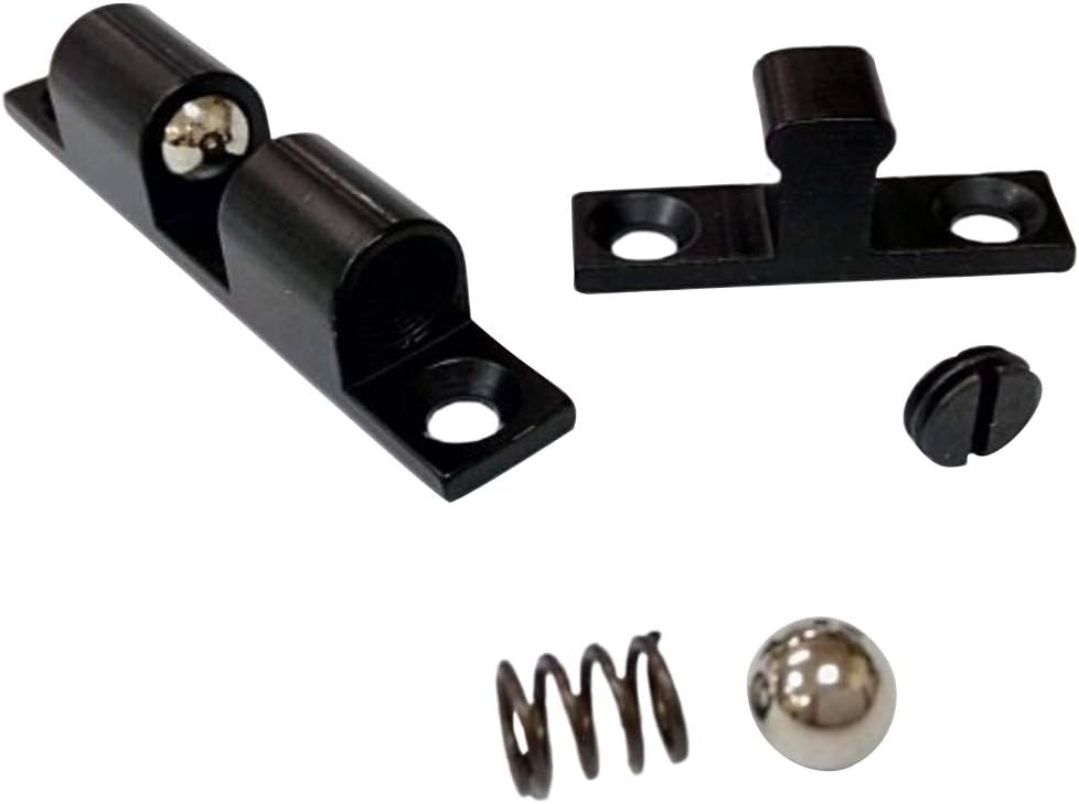 QCAA Solid Brass Double Ball Catch, 49mm, with#304 Stainless Steel Ball &...