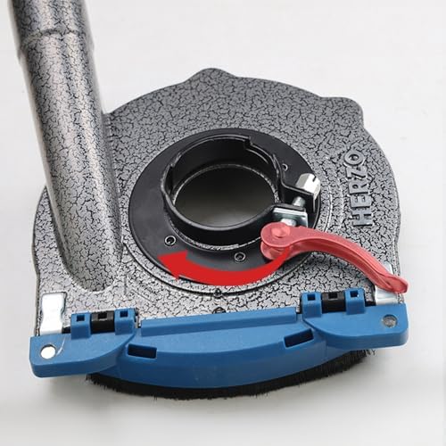 HERZO Aluminum Dust Shroud for Angle Grinder 4.5 inch and 5 Inch, Includes 5I...