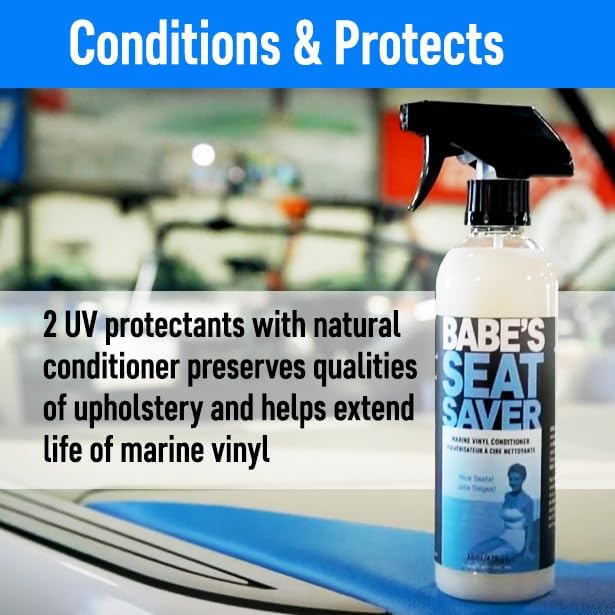 Babe’s Seat Saver – Marine Vinyl Protectant & Conditioner – UV Protection