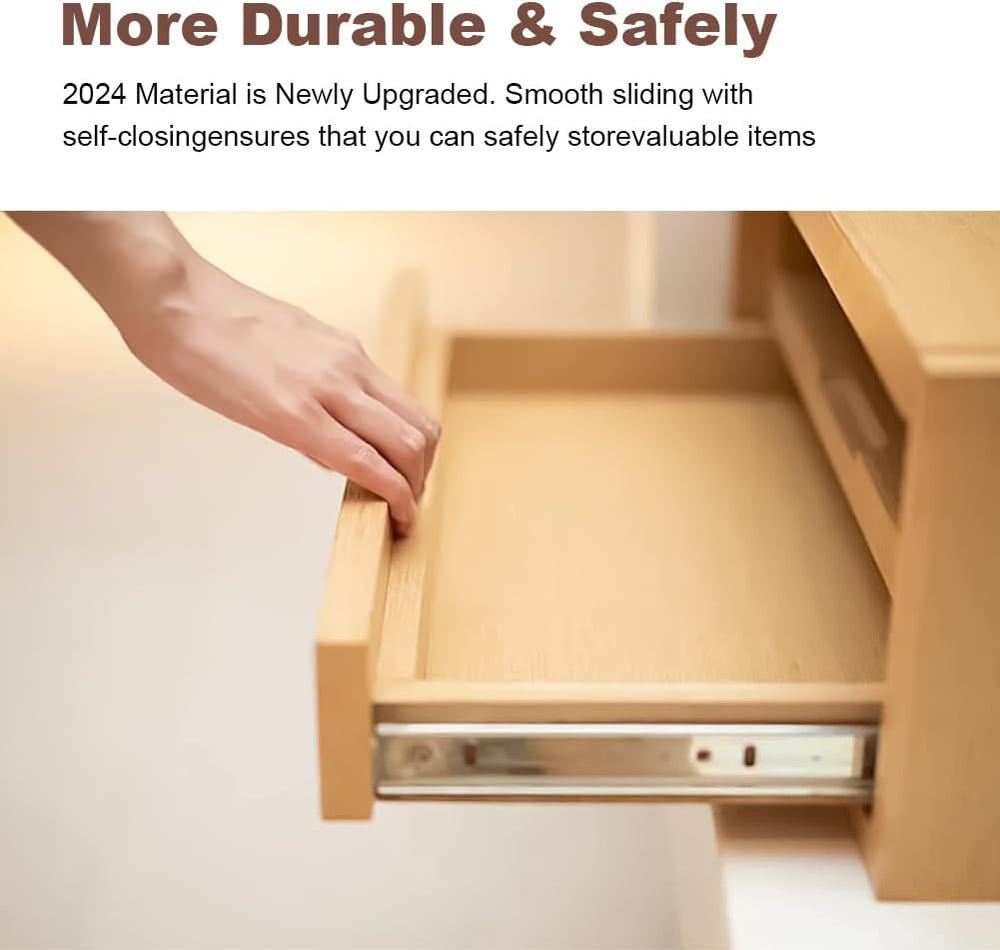 Drawer Slides Center Track for Kenlin Rite-Trak II Rails Kit, 15 Inch Drawer ...