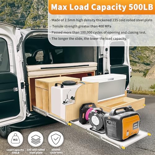 1 Pair Heavy Duty Drawer Slides with Lock 18 20 22 24 26 28 30 32 34 36 38 40...