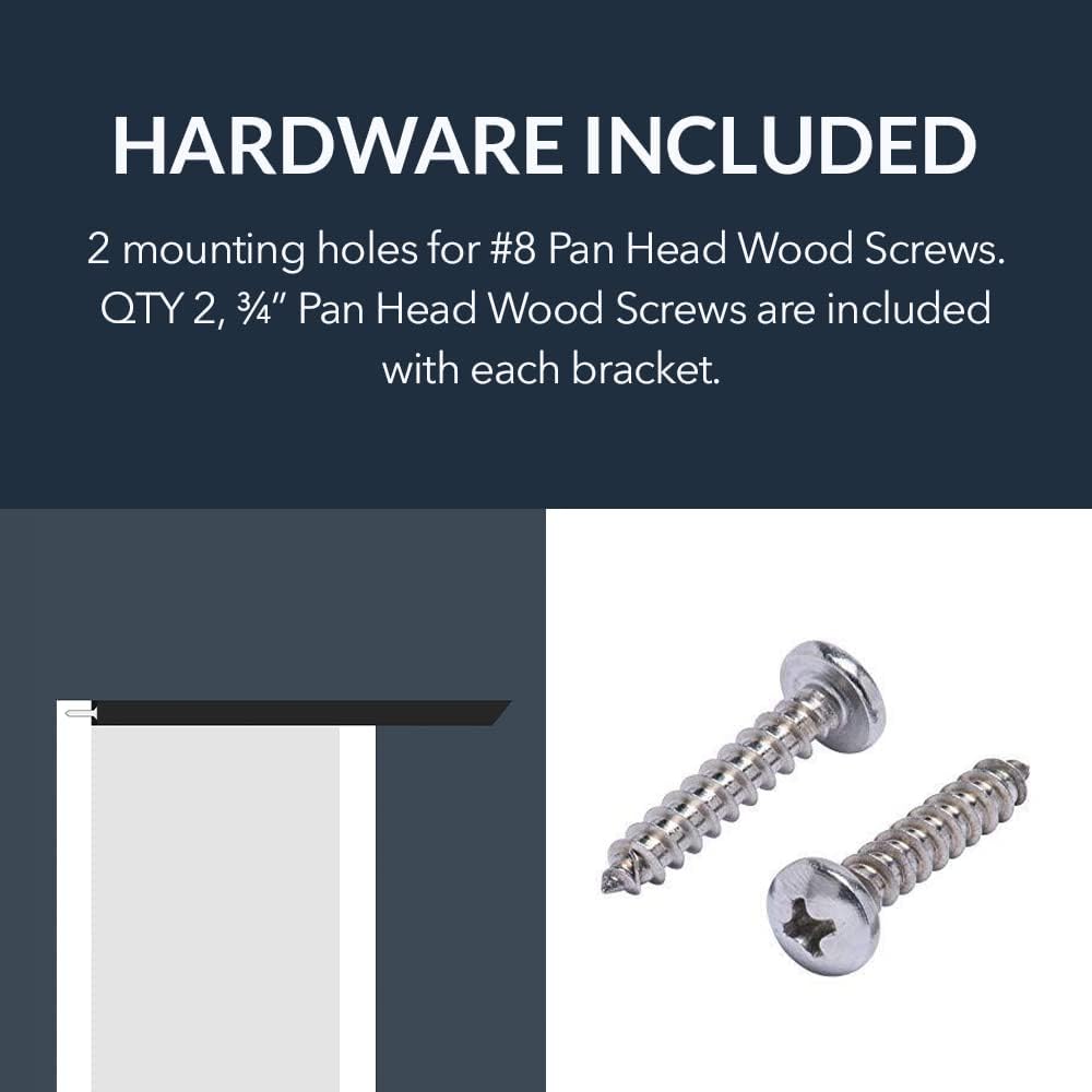 IRONSUPPORTS.COM Iron Supports Hidden Island Countertop Support Bracket - Hea...