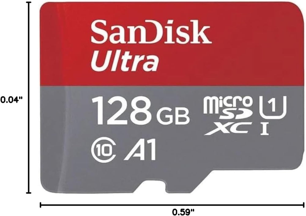 SanDisk 128GB Ultra microSDXC UHS-I Memory Card - Up to 140 MB/s, C10, U1, Fu...