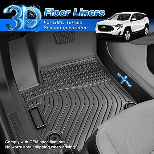 Cartist Floor Mats Fit for Chevy Chevrolet Equinox/GMC Terrain 2018-2024