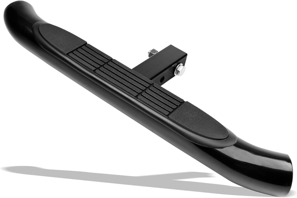 Armordillo 3" Round Tubing Steel Hitch Step for Class 4 Trailer Hitch in...