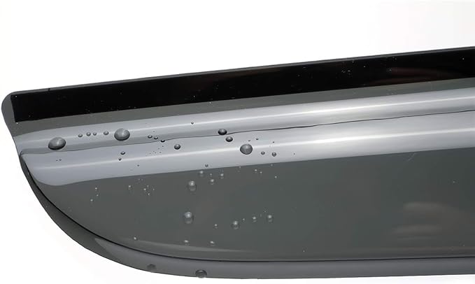 94368 Side Window Visors Wind Vent Deflector, Dark Smoke Window Shade